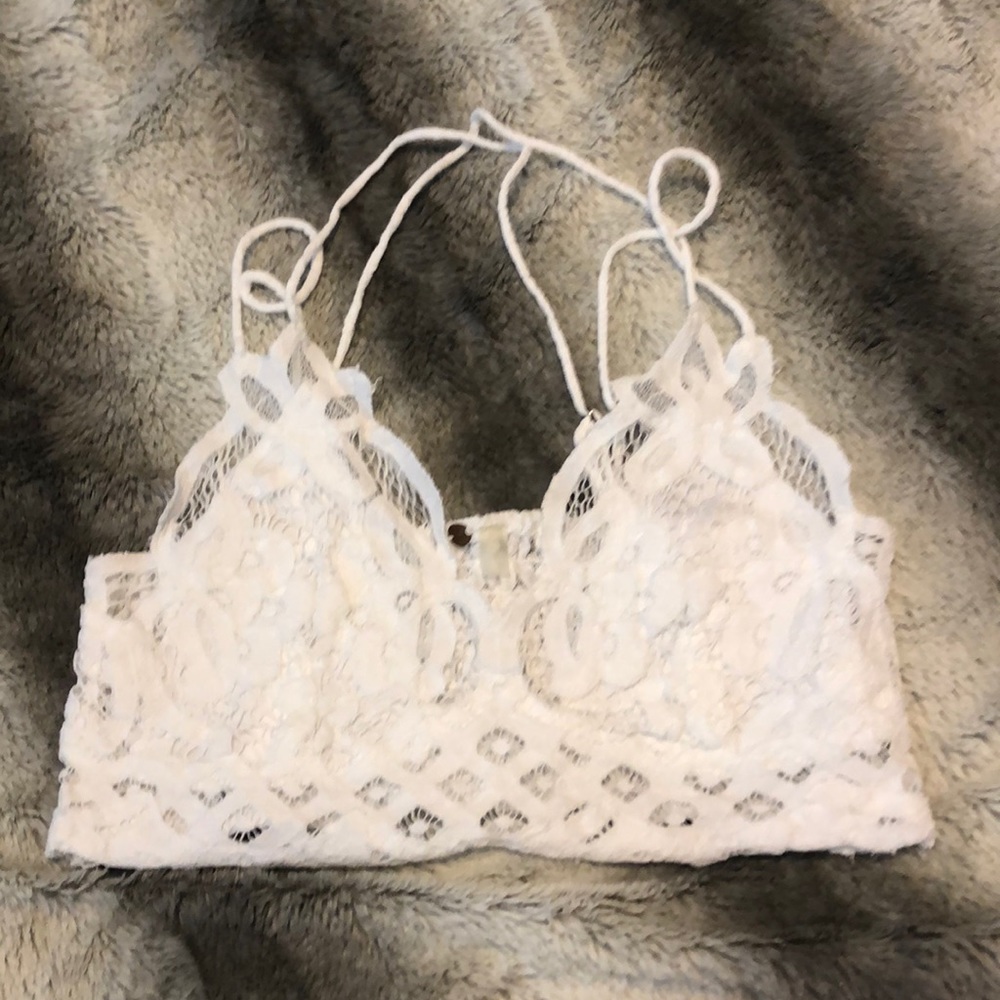 Free People Bralette White